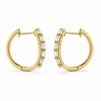 Pendientes Huggie Illusion Lumen