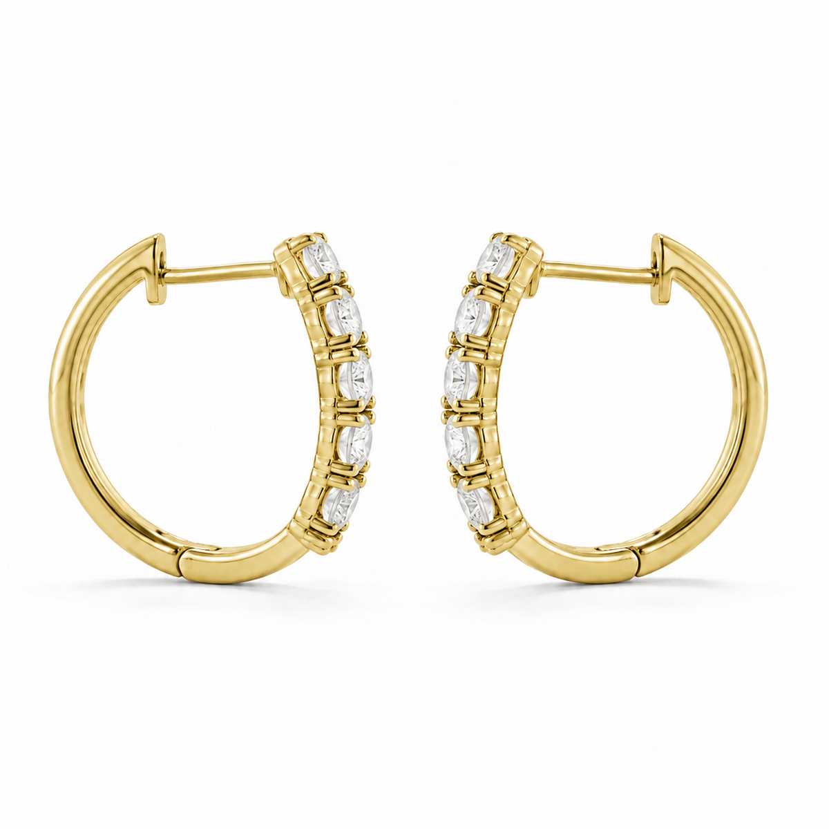 Pendientes Huggie Illusion Lumen