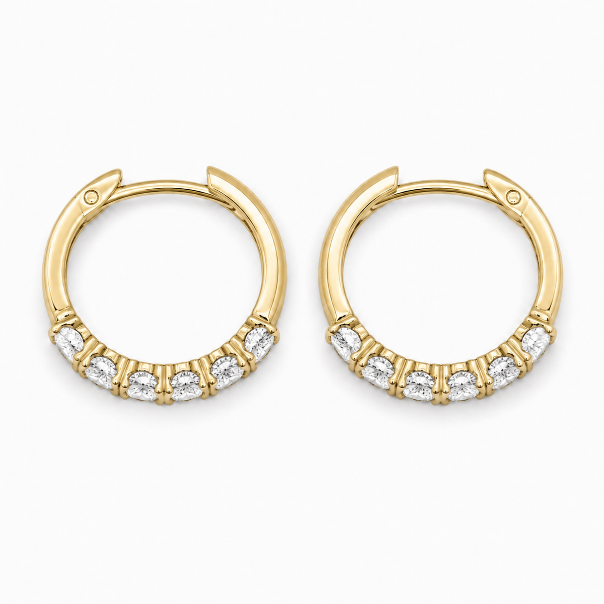 Pendientes Huggie Illusion Lumen