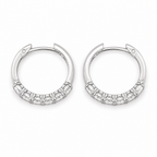 Pendientes Huggie Illusion Lumen