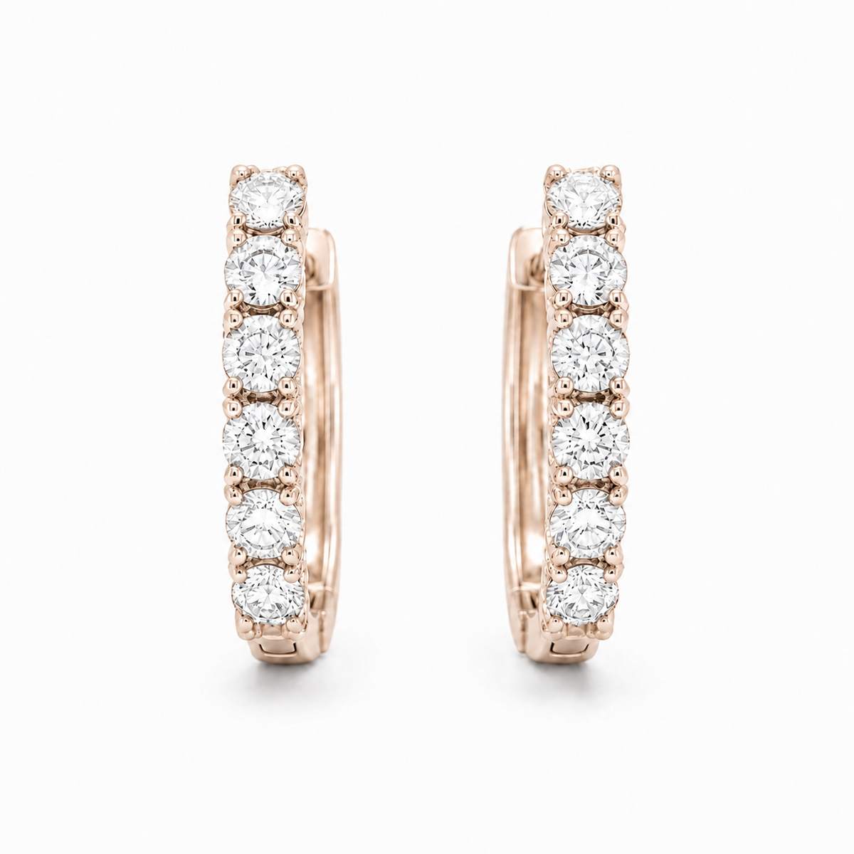Pendientes Huggie Illusion Lumen