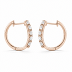 Pendientes Huggie Illusion Lumen