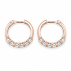 Pendientes Huggie Illusion Lumen