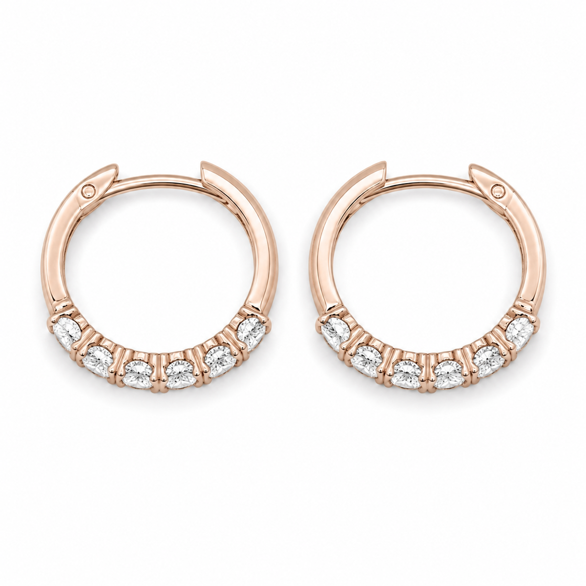 Pendientes Huggie Illusion Lumen