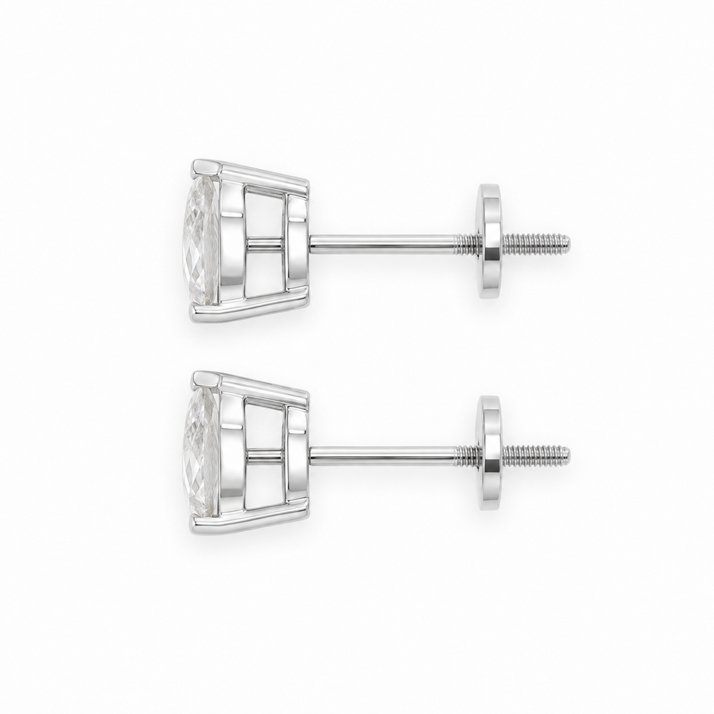 Pendientes de diamantes Pear Lumen