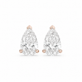 Pendientes de diamantes Pear Lumen