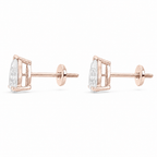 Pendientes de diamantes Pear Lumen