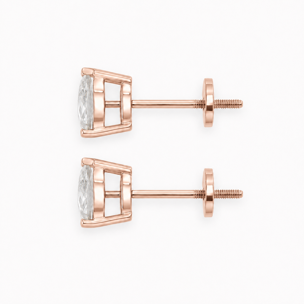 Pendientes de diamantes Pear Lumen